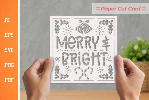 Christmas Card Cut Files SVG 6: Graphics for Crafts