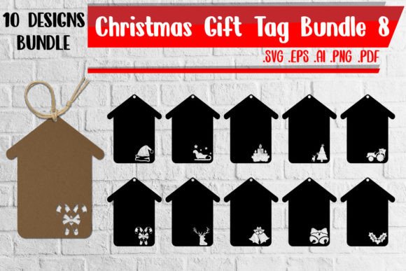 Christmas Gift Tags: Graphics for Crafts