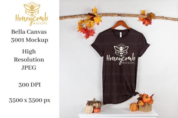Fall Bella Canvas Mockup: Premium Graphics & Product Mockups
