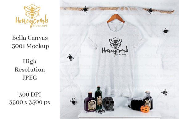Halloween Bella Canvas Ash 3001: A Designer's Review