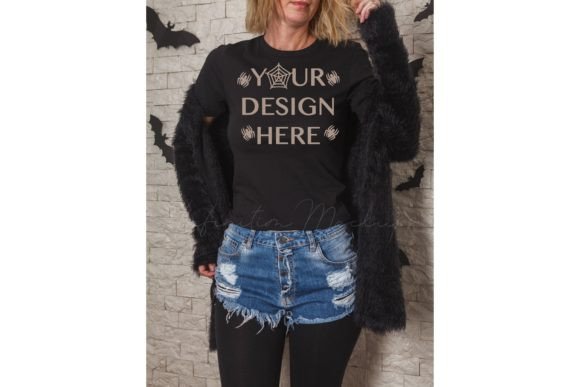 Halloween Shirt Mockup Bella Canvas 3001 Review