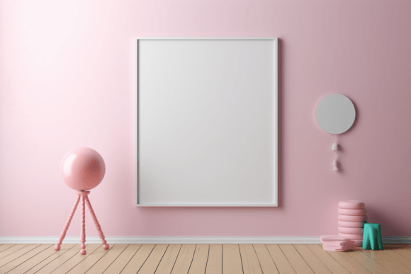 Photo Frame Mockup: Graphics for Product Mockups