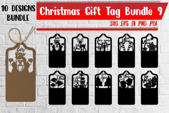 Reviewing Christmas Gift Tags Bundle 9 for Real Projects