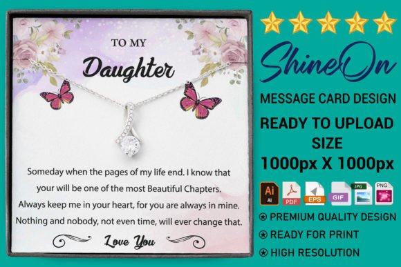ShineOn Daughter Card: Graphics & Print Templates