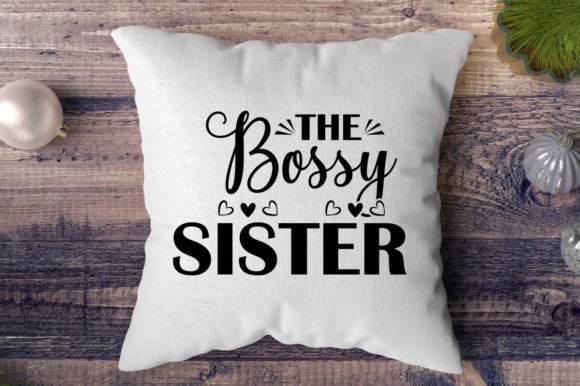 The Bossy Sister: SVG Graphics for Print Templates
