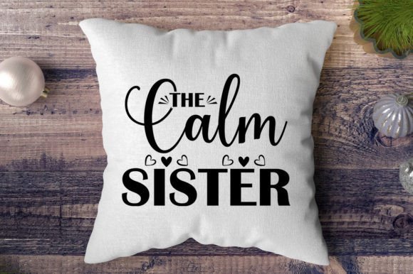 The Calm Sister: Fresh Graphics for Print Templates