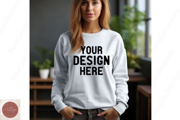 White Bella Canvas 3001 Mockup: Essential Graphics