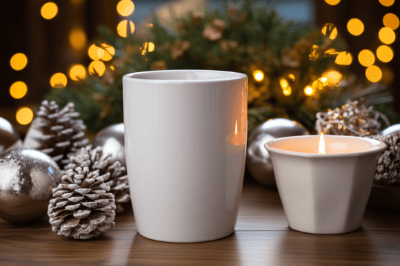 White Cup Mockup: Essential Graphics for Product Mockups