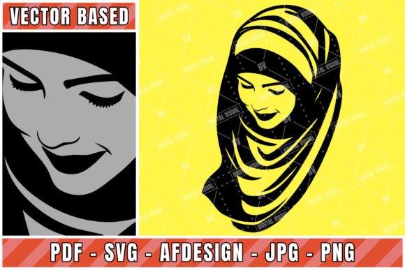 Woman Bust Scarf V13: Crafts & Graphics Review